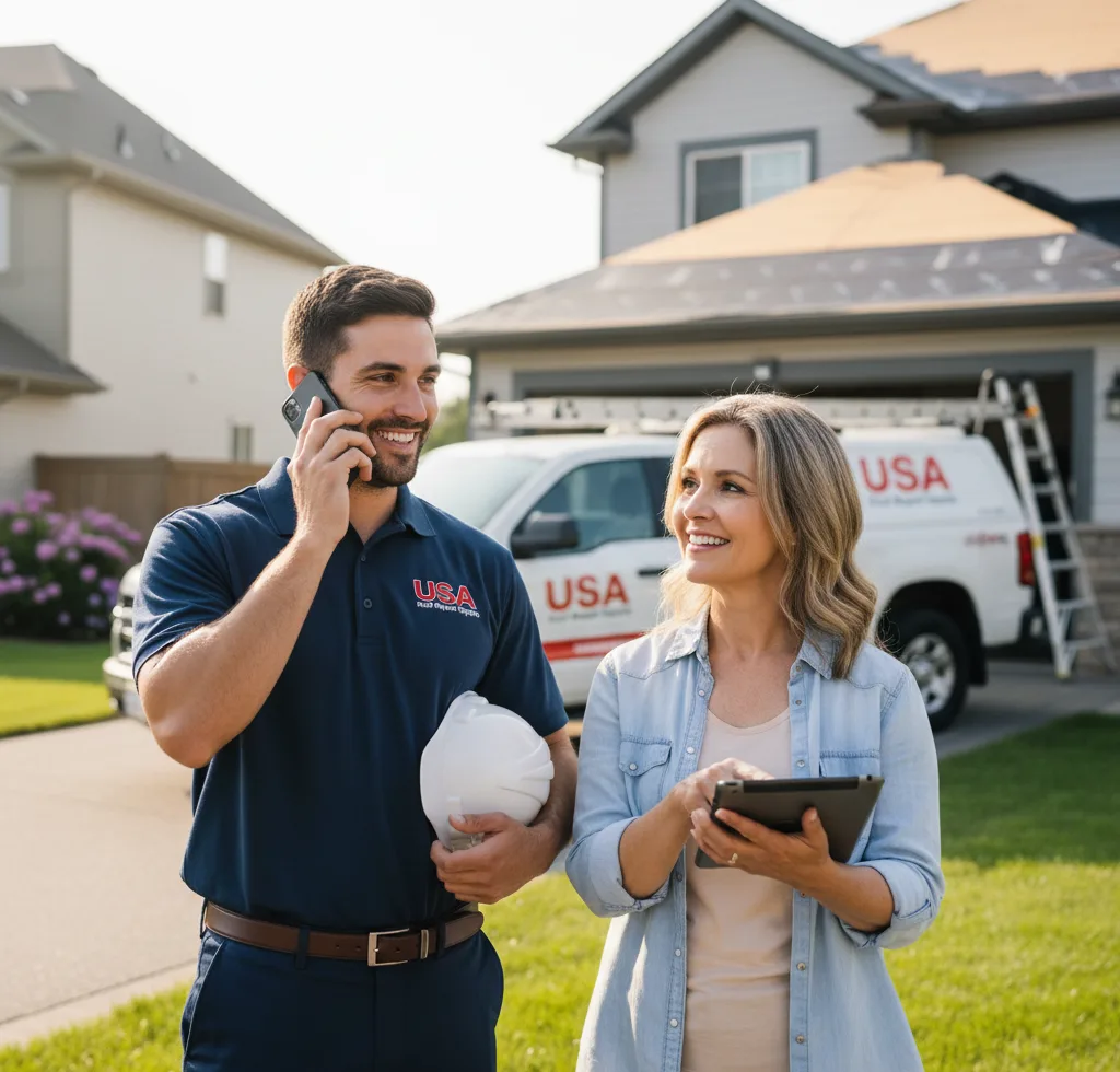 USA Roof Repair Experts customer support in Maurice